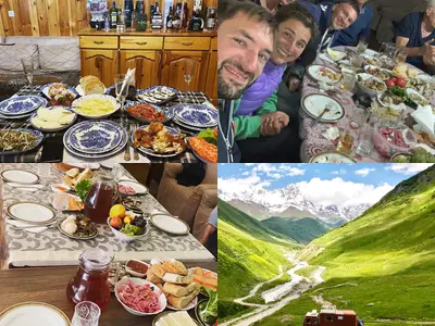 Feiern in Georgien